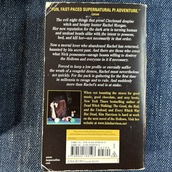 KIM HARRISON LOT OF 4 Paperbacks Rachel Morgan Paranormal Mystery Romance - Picture 6 of 15